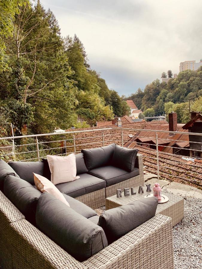 Ferienwohnung Felix Living 7 Passau Exterior foto